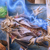 Renari, Merchant of Marvels // Renari, Merchant of Marvels (ACLB-030) - Battle for Baldur's Gate Art Series (Borderless) Foil