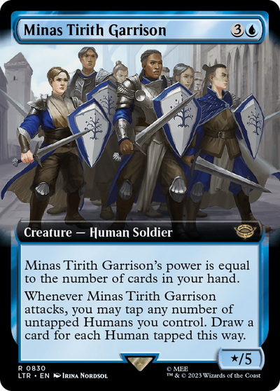 Minas Tirith Garrison (Extended Art) (LTR-830) - The Lord of the Rings: Tales of Middle-earth: (Extended Art)