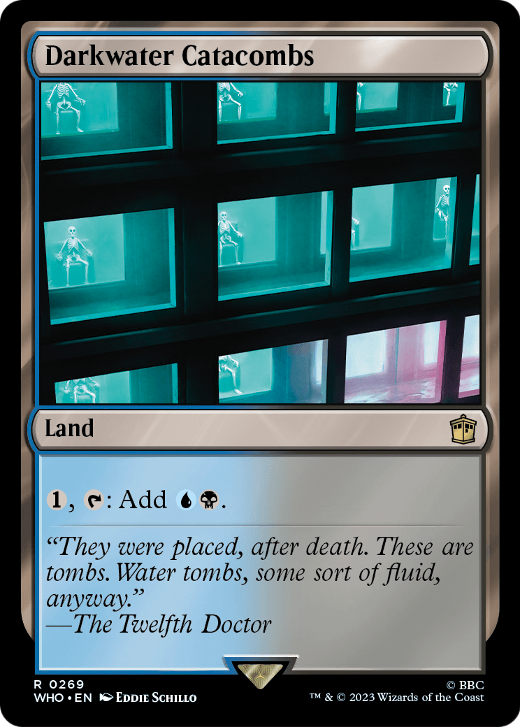 Darkwater Catacombs (WHO-269) - Doctor Who Foil