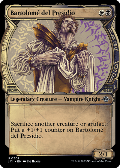 Bartolome del Presidio (Showcase) (LCI-301) - The Lost Caverns of Ixalan: (Showcase)