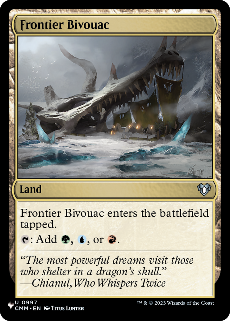 Frontier Bivouac (LIST-CMM-997) - The List