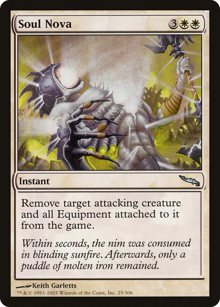 Soul Nova (MRD-025) - Mirrodin Foil