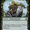 Outland Liberator (Showcase) (MID-303) - Innistrad: Midnight Hunt: (Showcase, Double Faced Transform)