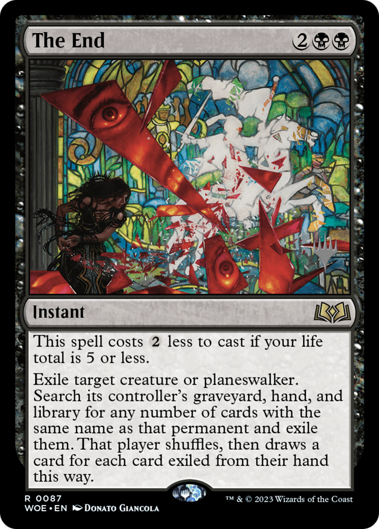 The End (PPWOE-087) - Wilds of Eldraine Promos