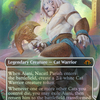 Ajani, Nacatl Pariah (Borderless) (Textured Foil) (MH3-468) - Modern Horizons 3 (Borderless) Foil
