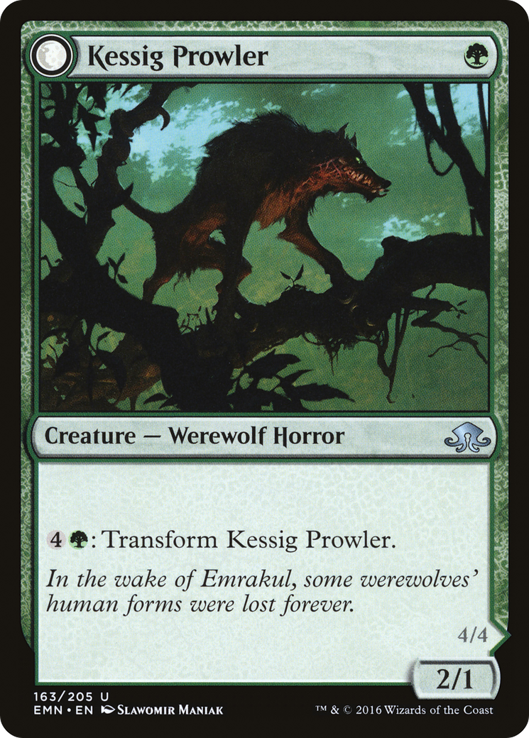 Kessig Prowler (EMN-163) - Eldritch Moon: (mooneldrazidfc) Foil
