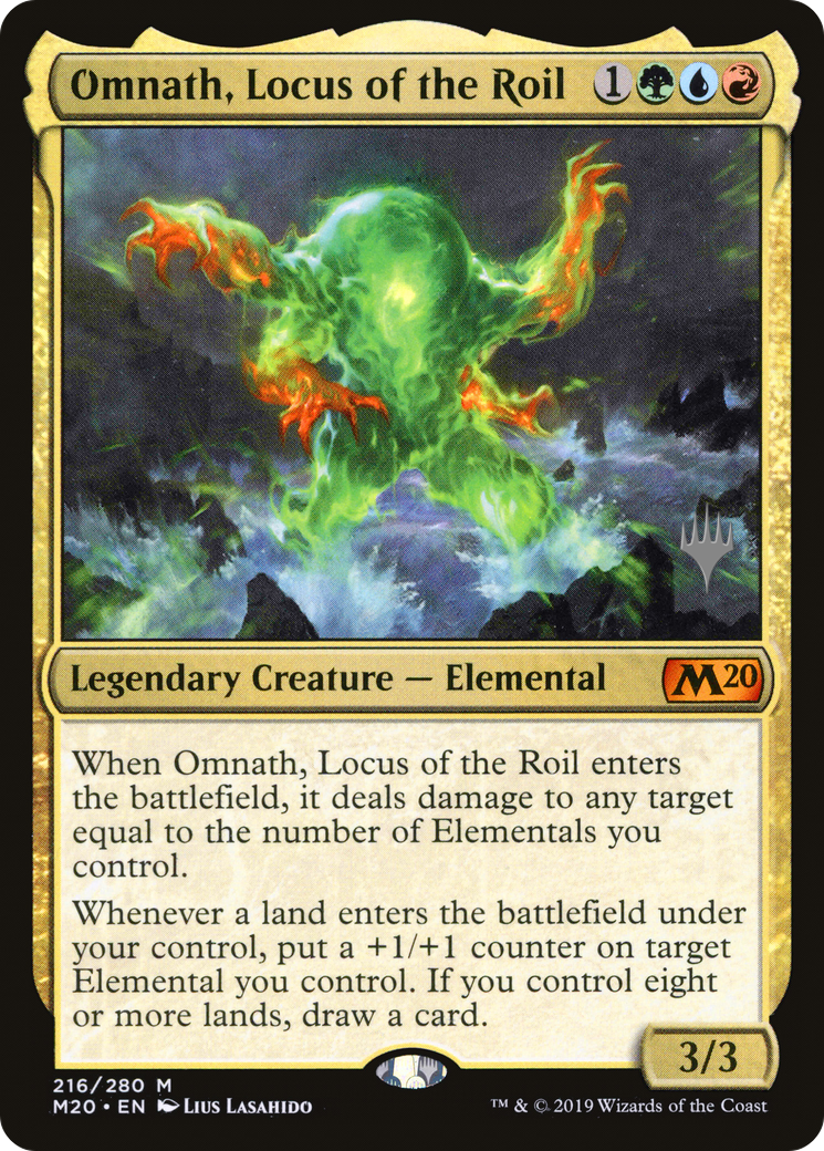 Omnath, Locus of the Roil (PPM20-216) - Core Set 2020 Promos