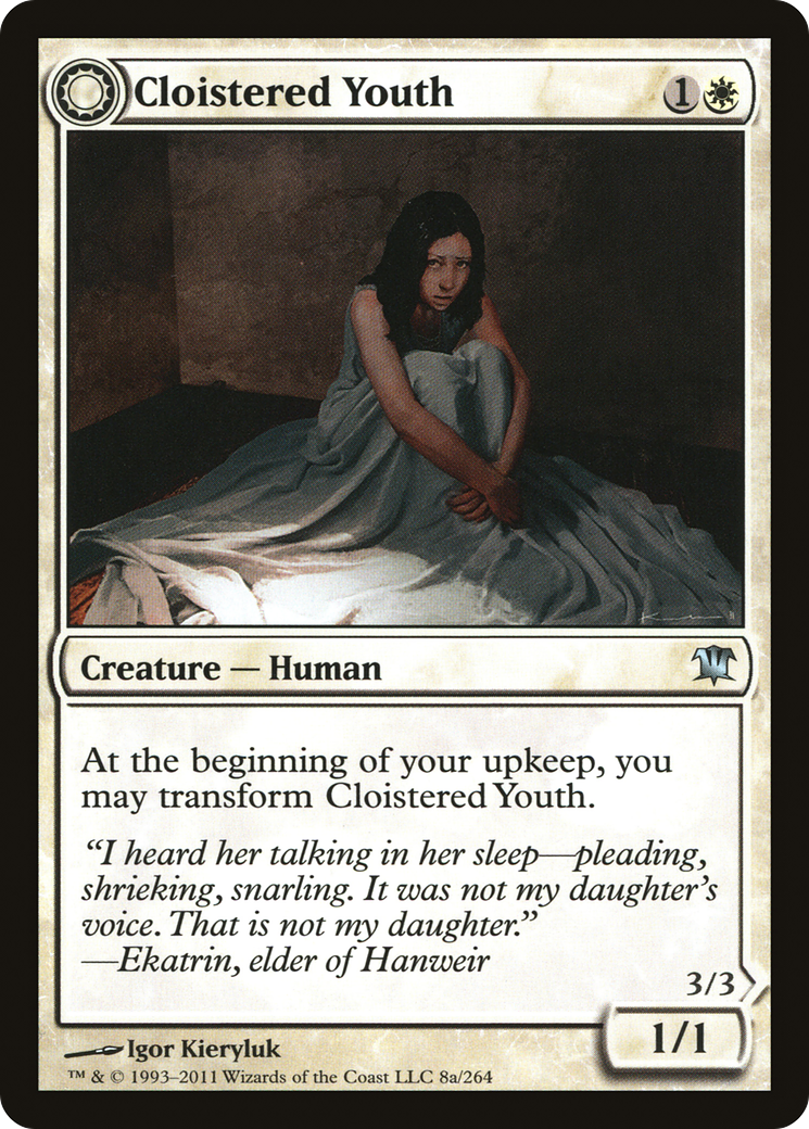 Cloistered Youth (ISD-008) - Innistrad: (Double Faced Transform)