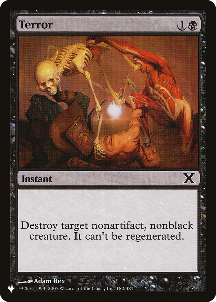 Terror (LIST-182/383) - The List