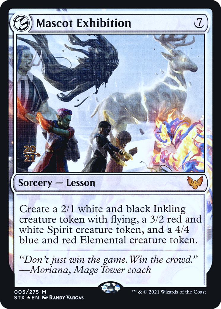 Mascot Exhibition (PRE-005) - Strixhaven: School of Mages Promos: (lesson) Foil