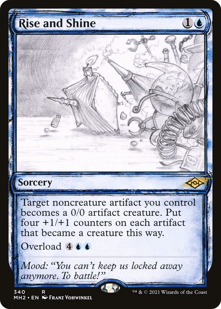 Rise and Shine (Showcase) (MH2-340) - Modern Horizons 2: (Showcase) Foil