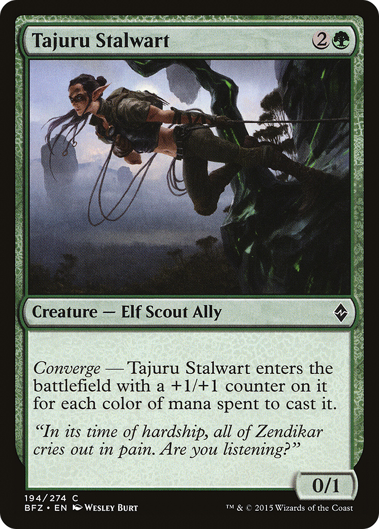 Tajuru Stalwart (BFZ-194) - Battle for Zendikar