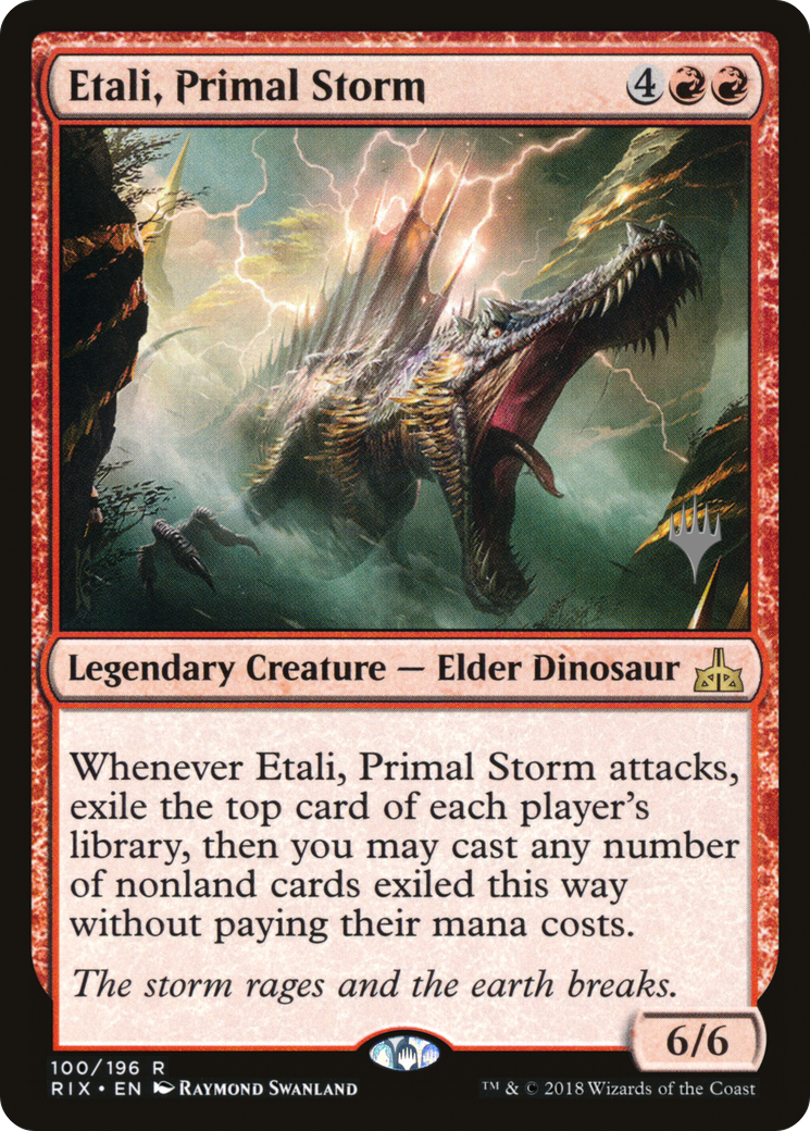 Etali, Primal Storm (PPM20-100) - Rivals of Ixalan Promos Foil