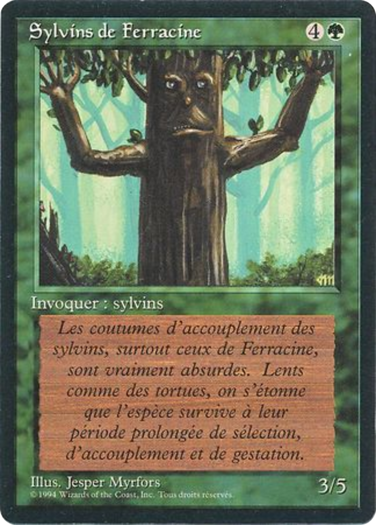 Ironroot Treefolk (FBB-) - Foreign Black Border
