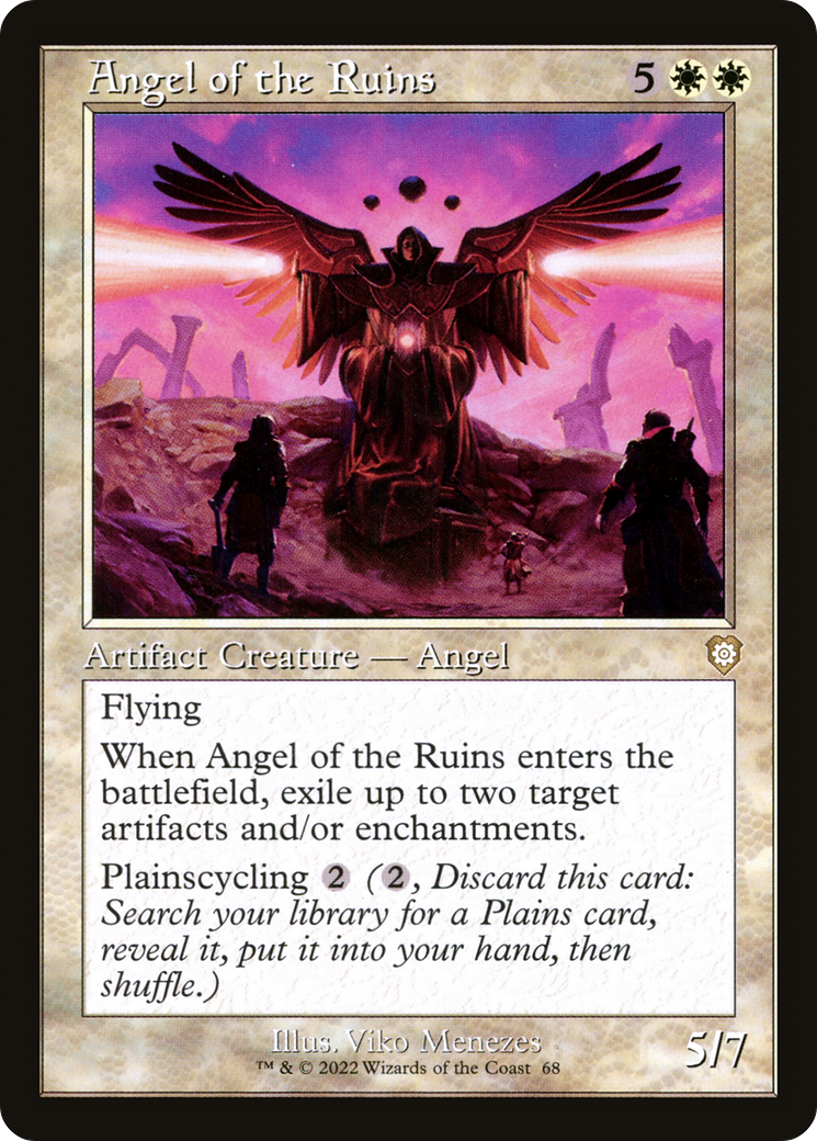 Angel of the Ruins (Retro Frame) (BRC-068) - The Brothers' War Commander
