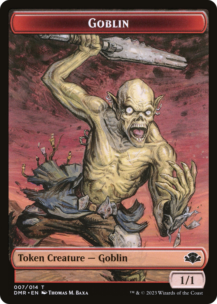 Goblin (TDMR-007) - Dominaria Remastered Tokens