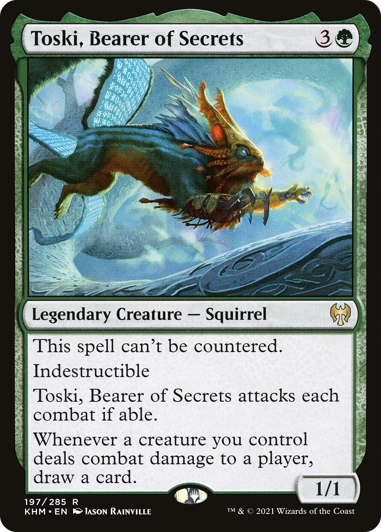 Toski, Bearer of Secrets (KHM-197) - Kaldheim