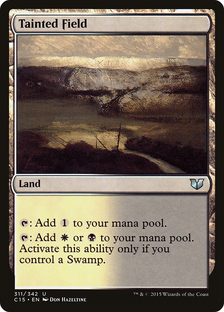 Tainted Field (C15-311) - Commander 2015