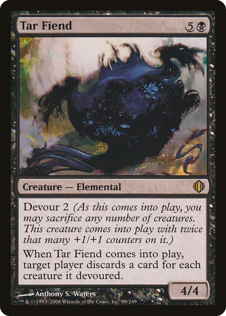 Tar Fiend (ALA-089) - Shards of Alara Foil