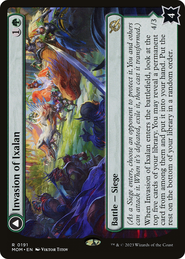 Invasion of Ixalan (MOM-191) - March of the Machine