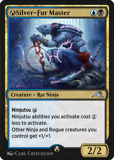 A-Silver-Fur Master (NEO-A-236) - Kamigawa: Neon Dynasty