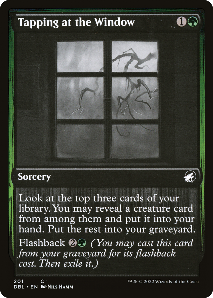 Tapping at the Window (DBL-201) - Innistrad: Double Feature Foil