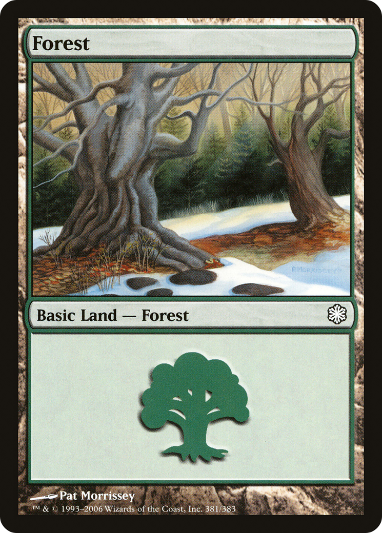 Forest (381) (CTD-381) - Coldsnap Theme Decks
