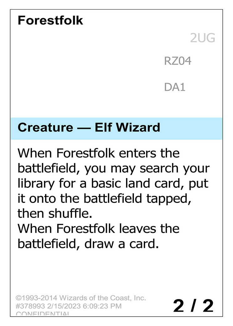 Forestfolk (UNK-RZ04A) - Unknown Event