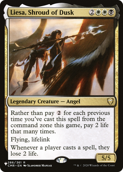 Liesa, Shroud of Dusk (LIST-286/361) - The List