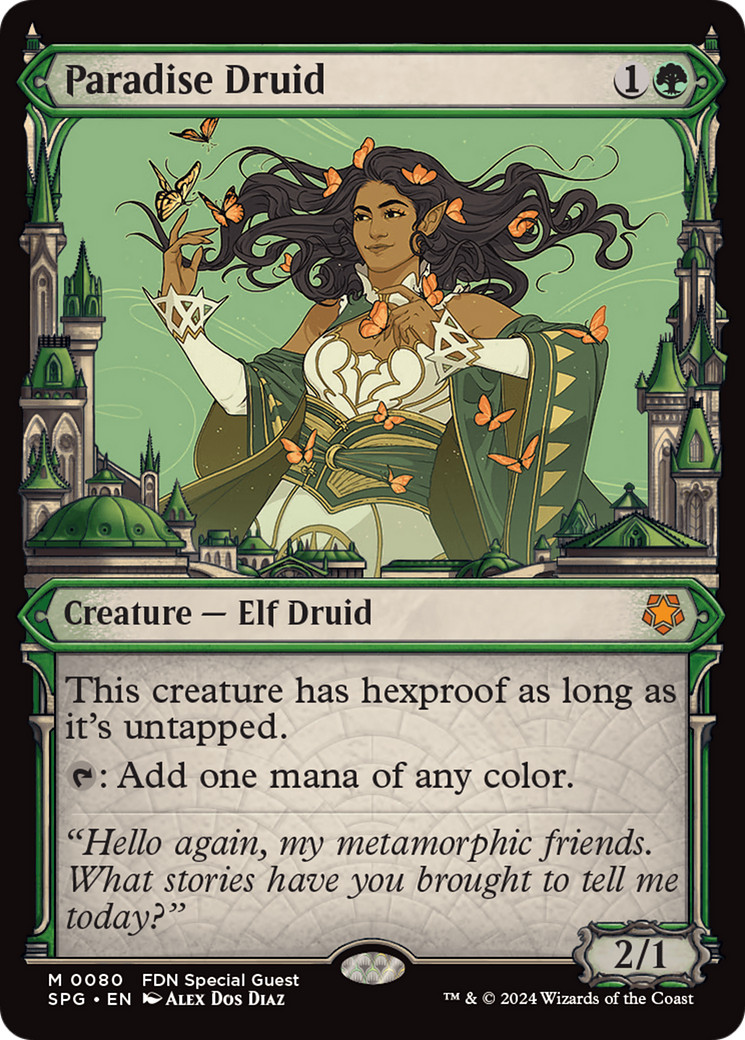 Paradise Druid (Showcase) (SPG-080) - Special Guests: (Showcase)