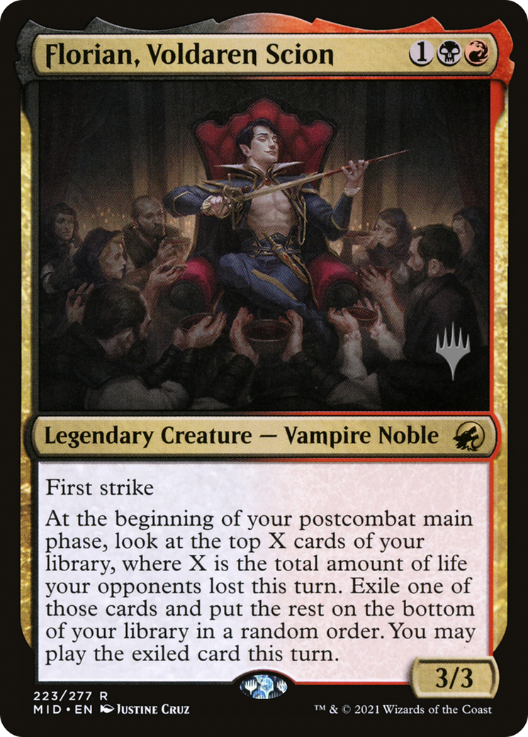 Florian, Voldaren Scion (PPMID-223) - Innistrad: Midnight Hunt Promos