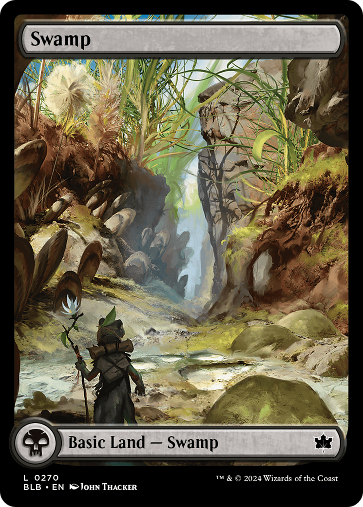 Swamp (0270) (BLB-270) - Bloomburrow Foil