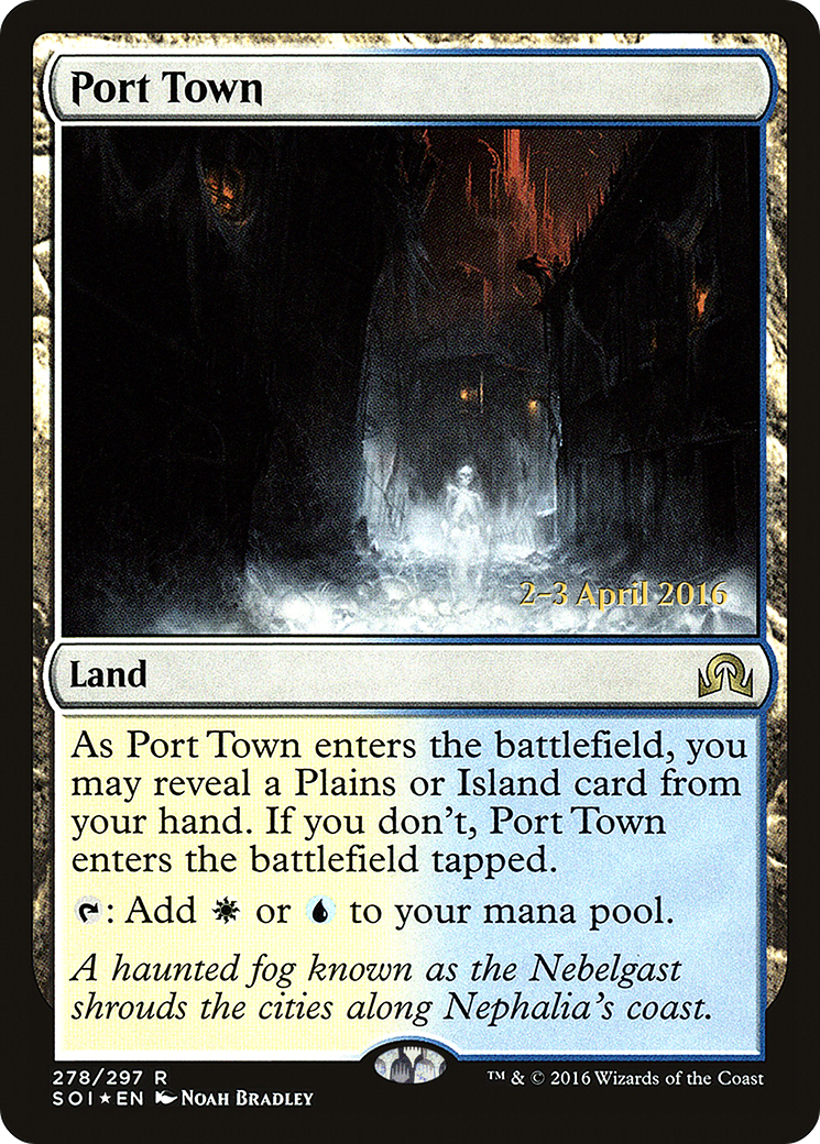 Port Town (PRE-278) - Shadows over Innistrad Promos Foil