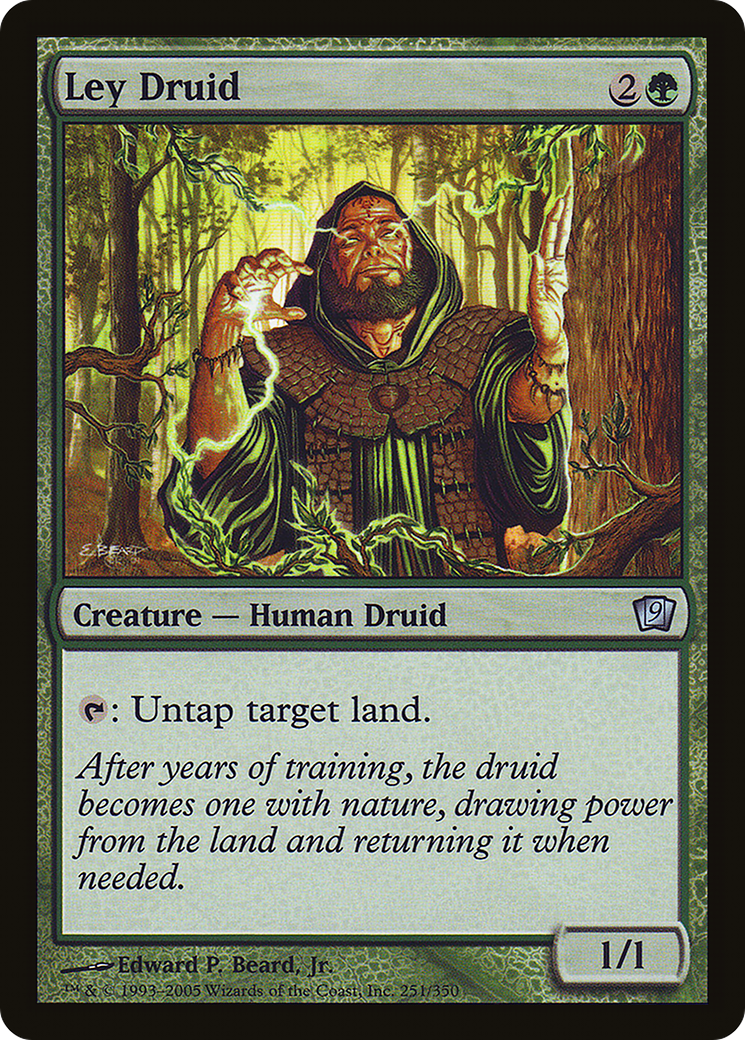 Ley Druid (9ED-251) - 9th Edition