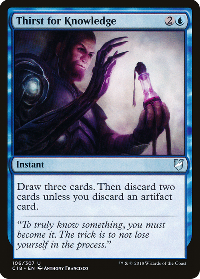 Thirst for Knowledge [Commander 2018]