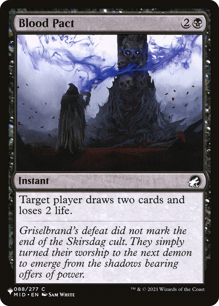 Blood Pact (LIST-088/277) - The List