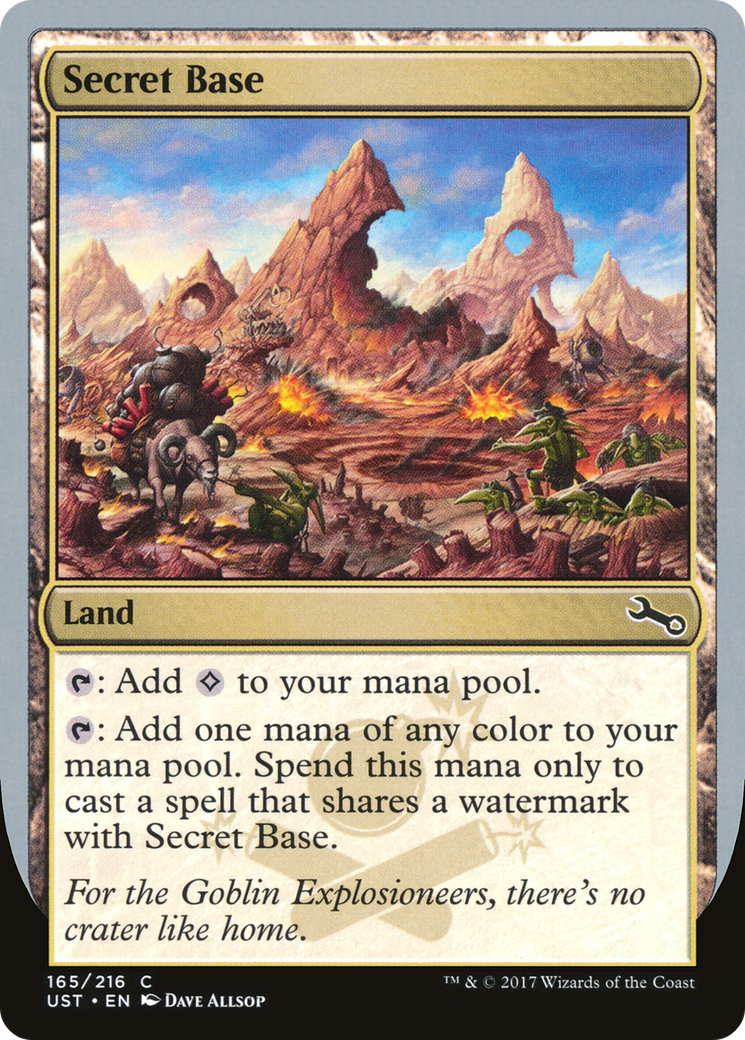 Secret Base (D) (UST-165D) - Unstable Foil