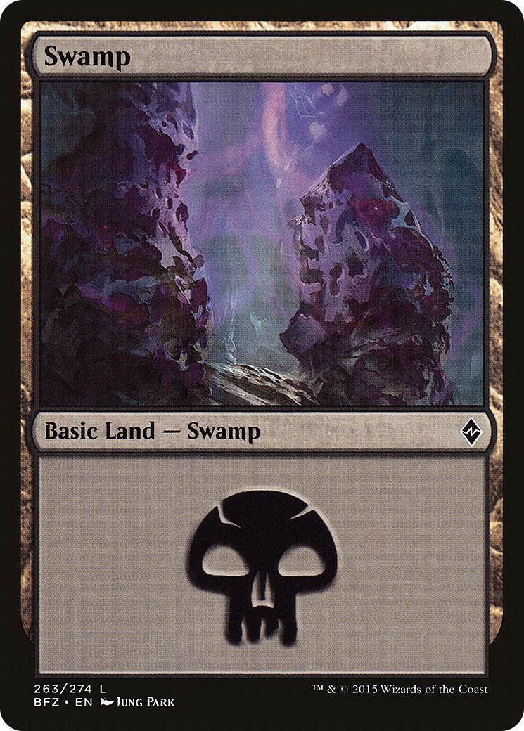 Swamp (263) (BFZ-263) - Battle for Zendikar