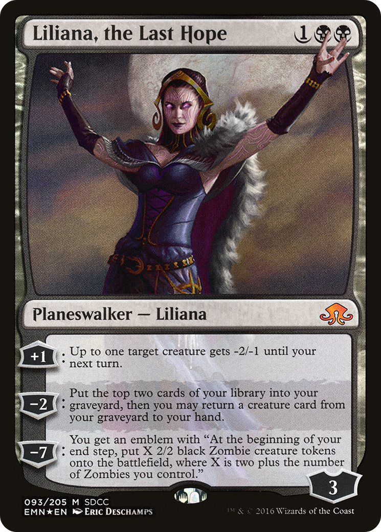 Liliana, the Last Hope (SDCC 2016 Exclusive) (MEDIA-093) - San Diego Comic-Con 2016 Foil