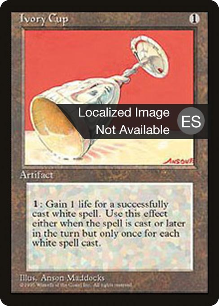 Ivory Cup (4BB-) - Fourth Edition Foreign Black Border