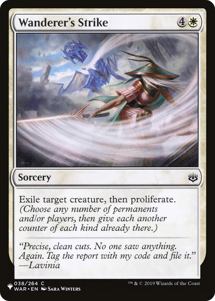 Wanderer's Strike (LIST-038/264) - The List