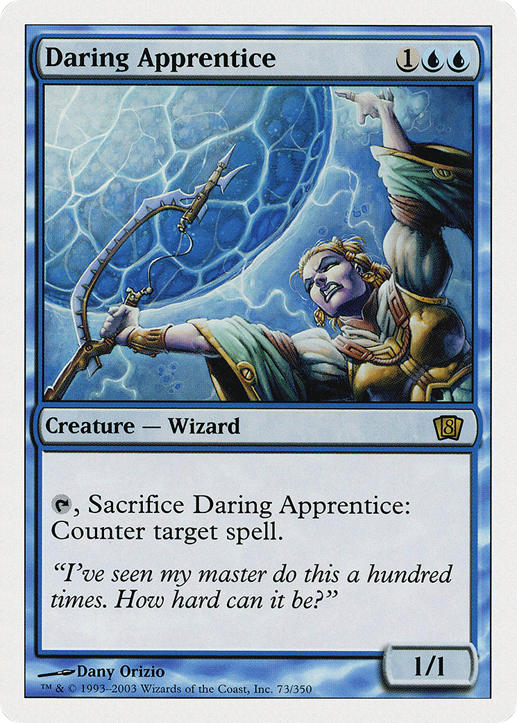 Daring Apprentice (8ED-073) - 8th Edition