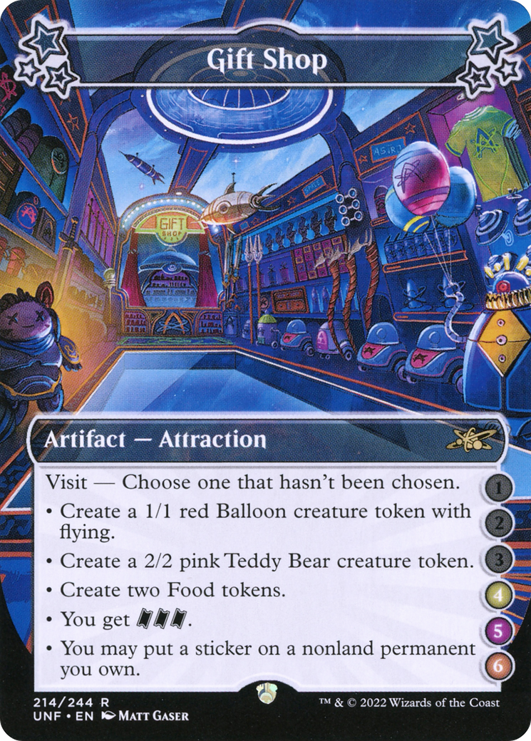 Gift Shop (4-5-6) (UNF-214) - Unfinity Foil