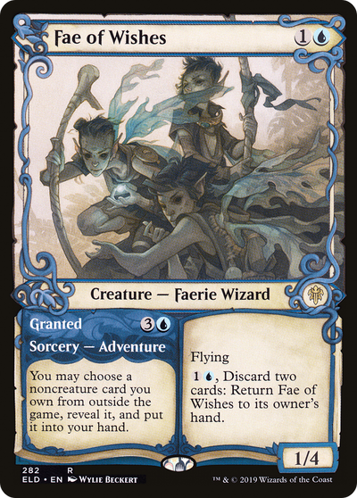 Fae of Wishes // Granted (Showcase) [Throne of Eldraine]