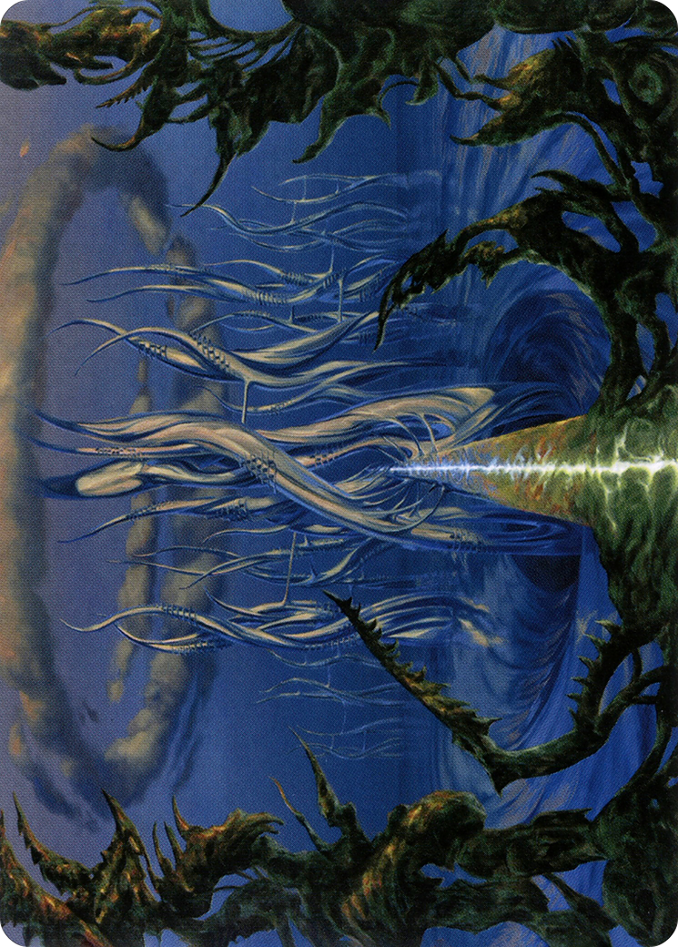Tanglepool Bridge // Tanglepool Bridge (AMH2-080) - Modern Horizons 2 Art Series (Borderless) Foil