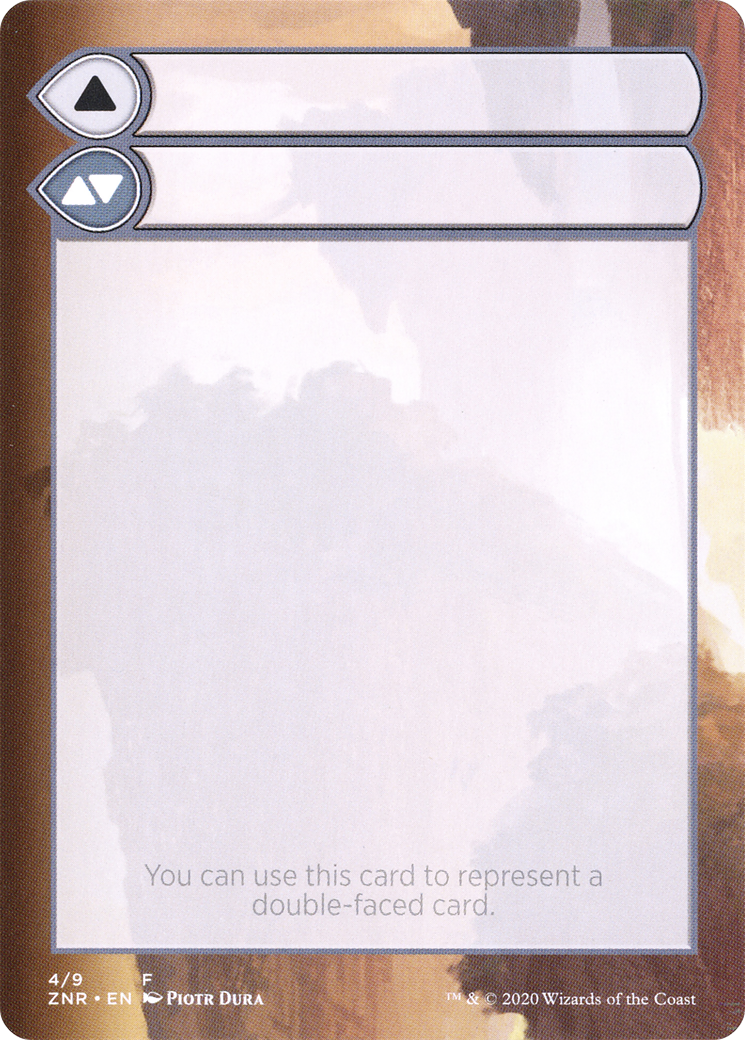 Double-Faced Substitute Card (SZNR-004) - Zendikar Rising Substitute Cards (Borderless)