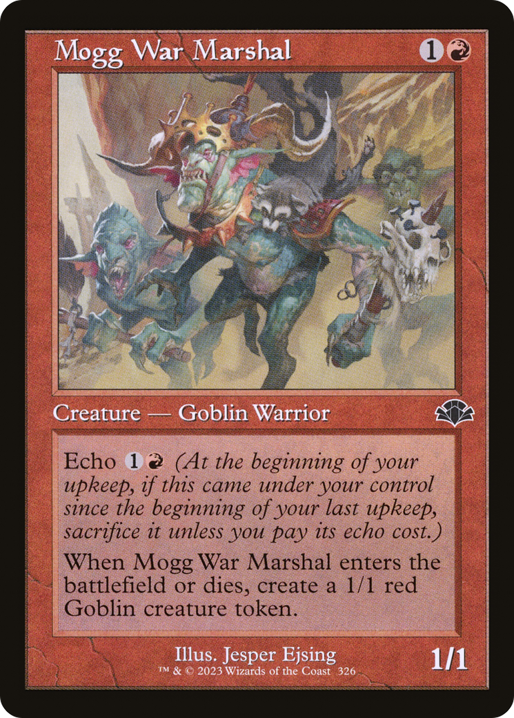 Mogg War Marshal (Retro Frame) (DMR-326) - Dominaria Remastered