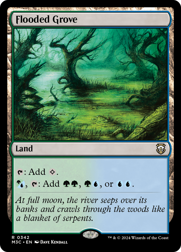 Flooded Grove (M3C-342) - Modern Horizons 3 Commander Foil