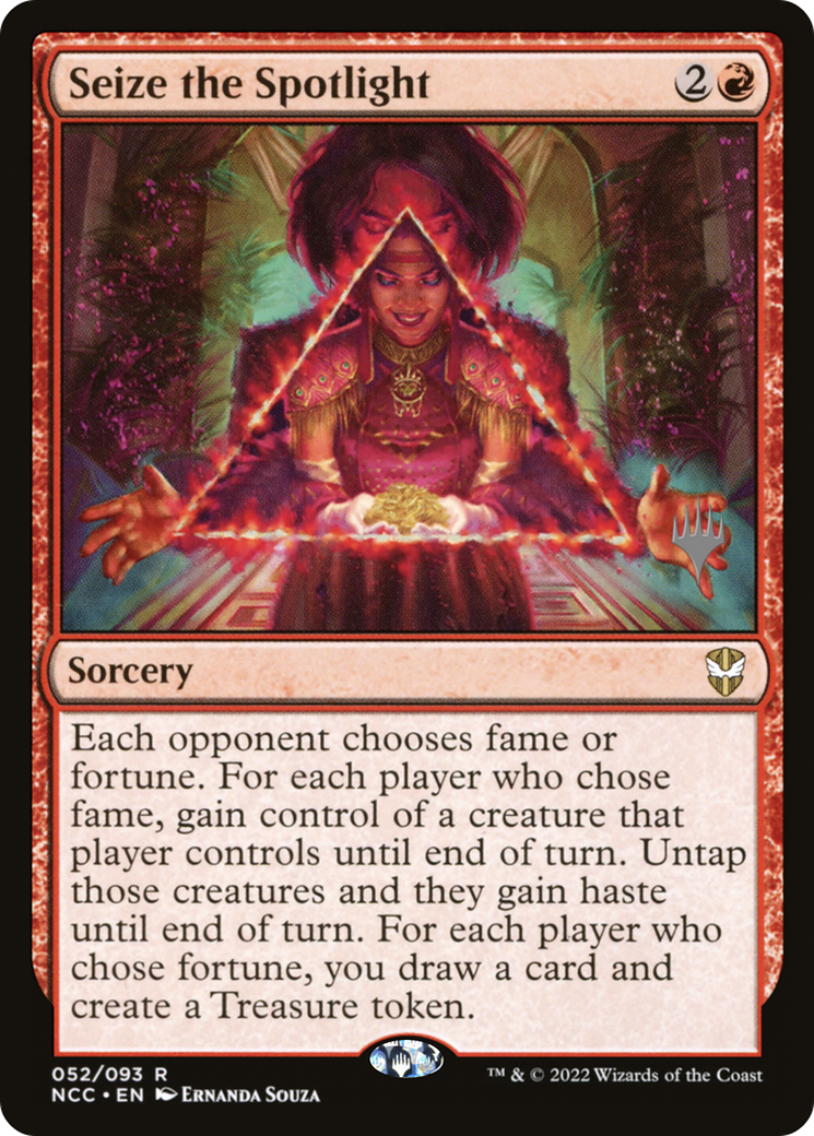Seize the Spotlight (PPSNC-052) - New Capenna Commander Promos Foil