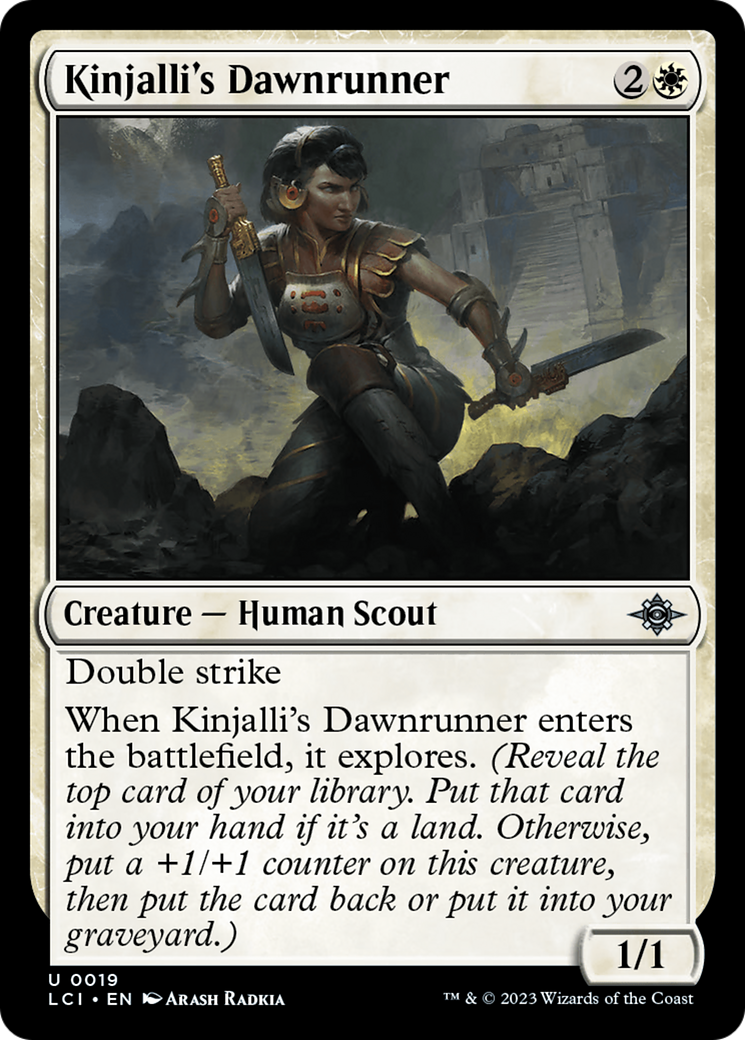 Kinjalli's Dawnrunner (LCI-019) - The Lost Caverns of Ixalan Foil